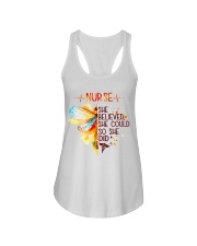 Nurse Ladies Flowy Tank tile