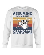 Grandmas Drum Crewneck Sweatshirt tile