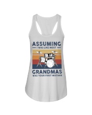 Grandmas Drum Ladies Flowy Tank tile
