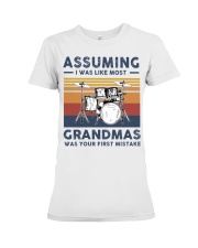Grandmas Drum Premium Fit Ladies Tee tile