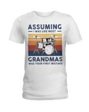 Grandmas Drum Ladies T-Shirt tile