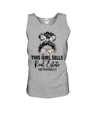 This girl sells real estate Unisex Tank tile