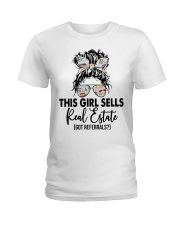 This girl sells real estate Ladies T-Shirt front