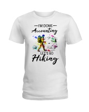 Accounting Hiking Ladies T-Shirt tile