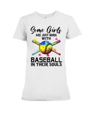 Baseball girl Premium Fit Ladies Tee tile