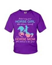 Horse Mom Youth T-Shirt tile