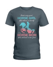 Horse Mom Ladies T-Shirt tile