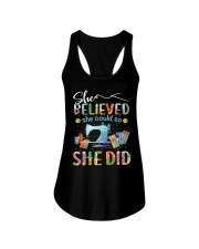 She believed she could so she did Ladies Flowy Tank tile