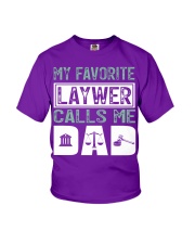 Laywer Dad Youth T-Shirt tile