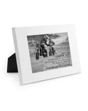 Thank you dad - Biker Dad Easel-Back Gallery Wrapped Canvas tile