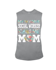 My favorite social worker calls me Mom Sleeveless Tee tile