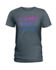 gamer girl Ladies T-Shirt tile