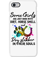 dog and horse Phone Case tile