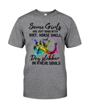 dog and horse Classic T-Shirt front