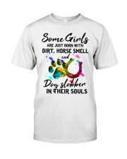 dog and horse Classic T-Shirt tile