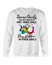 dog and horse Crewneck Sweatshirt tile