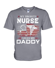 Nurse Daddy V-Neck T-Shirt tile