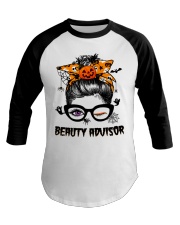 Beauty Advisor Baseball Tee tile