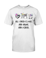 Drums and Beer Classic T-Shirt tile