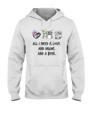 Drums and Beer Hooded Sweatshirt tile