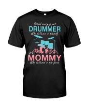Drummer Mom Classic T-Shirt front