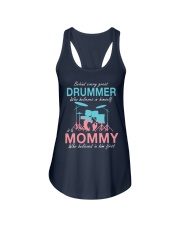 Drummer Mom Ladies Flowy Tank tile