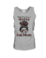 Nurse and Cat mom Unisex Tank tile