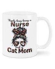 Nurse and Cat mom Mugs tile