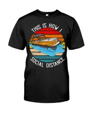 Pontoon vintage Classic T-Shirt front