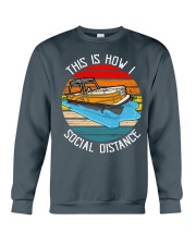 Pontoon vintage Crewneck Sweatshirt tile