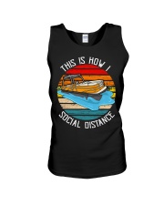 Pontoon vintage Unisex Tank tile