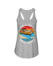Pontoon vintage Ladies Flowy Tank tile