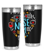 I have two titles nurse and mom 20oz Tumbler tile