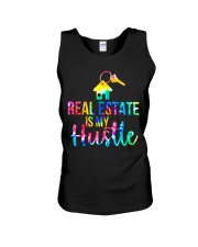 Real estate is my hustle Unisex Tank tile