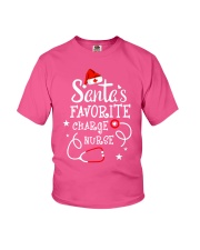 Santa's favorite Charge Nurse Youth T-Shirt tile