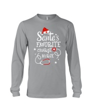 Santa's favorite Charge Nurse Long Sleeve Tee tile