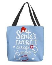 Santa's favorite Charge Nurse All-Over Tote tile