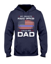 Police Officer Dad Hooded Sweatshirt tile