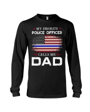 Police Officer Dad Long Sleeve Tee tile
