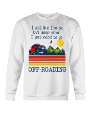 Off road Crewneck Sweatshirt front