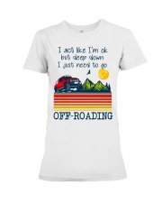 Off road Premium Fit Ladies Tee tile