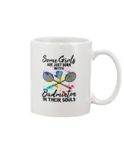 Badminton Girl Mug tile