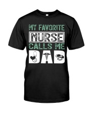 Nurse Dad Classic T-Shirt front