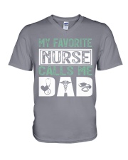 Nurse Dad V-Neck T-Shirt tile