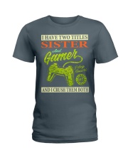 Sister gamer Ladies T-Shirt tile