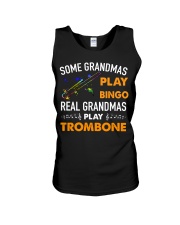 Real grandmas play trombone Unisex Tank tile