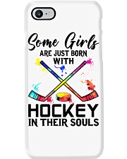 Hockey girl Phone Case tile