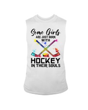 Hockey girl Sleeveless Tee tile