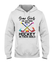 Hockey girl Hooded Sweatshirt tile