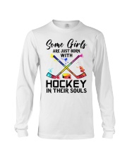 Hockey girl Long Sleeve Tee tile